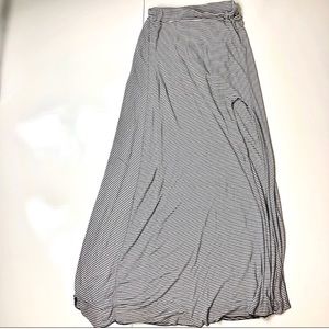 Brandy Mellville High Slit Maxi Skirt, One Size